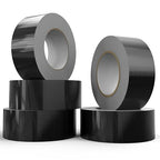SWRT 9 Mil 5-Pack Black Heavy Duty Duct Tape Strong Adhesive, 2 in x 30 YD Duct by SWRT