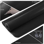Mydours Extra-Long 67" x 24" Desk Mat, PU Leather Surface - Image 5
