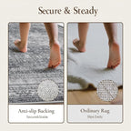 GENIMO Runner Rug 2x10 Non Slip Machine Washable Hallway Runner Rug, Low Pile - Image 8