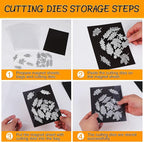 20 PCS Stamp and Die Storage Bag and Rubber Magnetic Sheets, die Storage Set - Image 6