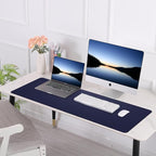 Leather Desk pad Protector, Large Desk mat - Image 5