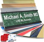 Personalized Name Plate with Choice of Mounting Holders by LHS+My+Business