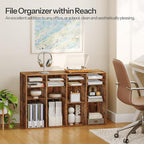 HOOBRO Wooden Literature Organizer, 36-Slot Mail Sorters, Removable Classroom - Image 2