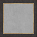 Amanti Art Black Framed Magnetic Board 25x25 Medium Vision Board by AmantiArt