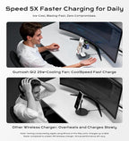 Gumosh Qi2.2 Charging Station for Apple, 25W 3 in 1 Magsafe Charger Stand - Image 4