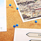 WILLBOND 500 Pack Map Push Pins Map Tacks Small Round Head Push Pins Thumb Tacks - Image 5