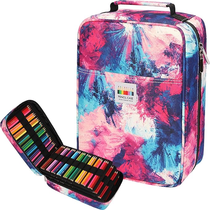 JAKAGO 274 Slots Colored Pencil Case Large Capacity Pen Holder by JAKAGO