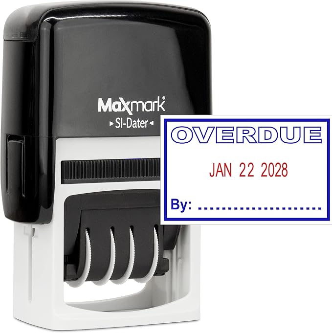 MaxMark Office Self Inking Date Stamp by Maxmark