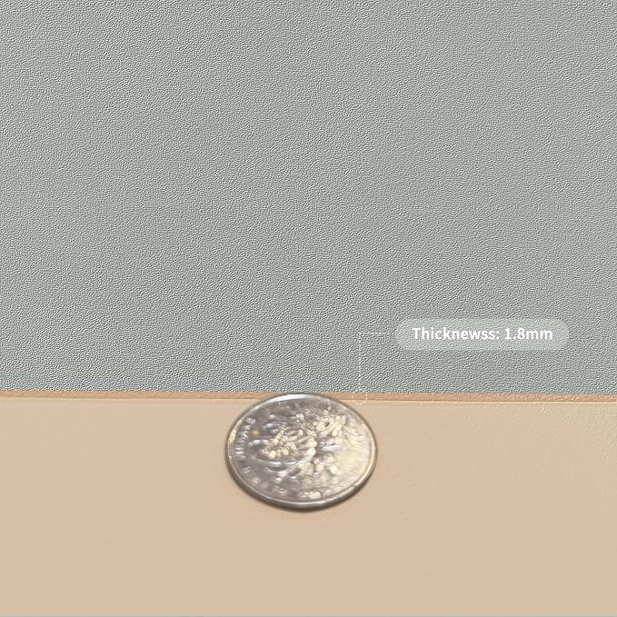 Zinkooat Leather Table Cover, 1.8mm Thick, 48x72 Inch Table Protector, Table - Image 3