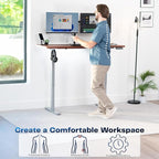 VIVO Electric 60 x 24 in Standing Desk, Memory Height Adjustment, 1B Series - Image 4