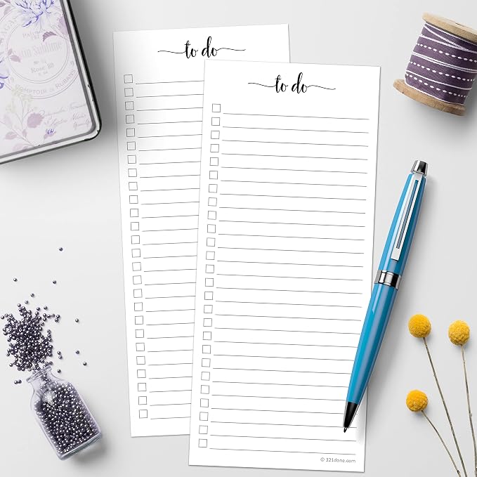 321Done Magnetic To Do List Notepad 2-Pack - Image 4