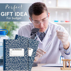 Affrolling 2 Pack Carbonless Lab Notebook Carbon Copy 8.5'' x 11'' 50 Set of - Image 6