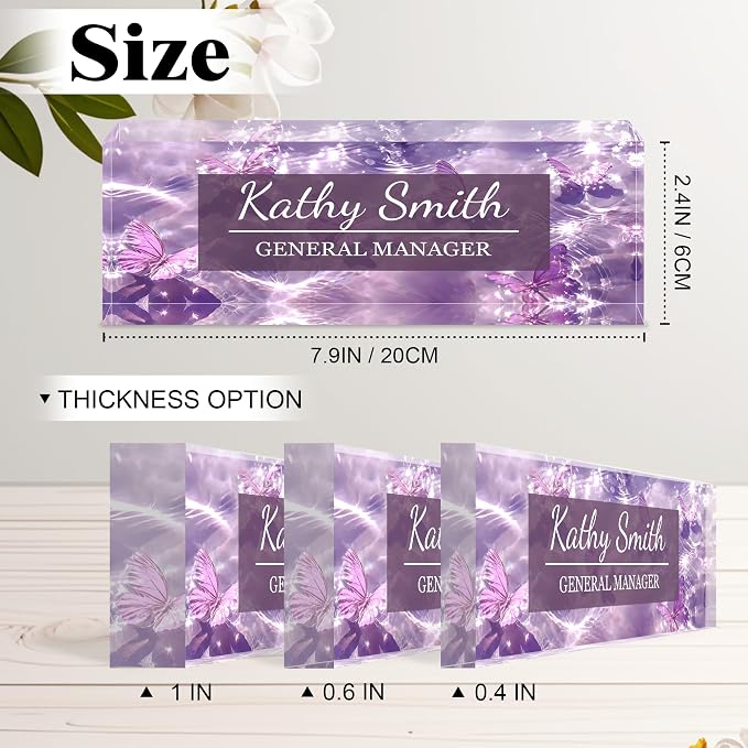 Ship Next Day-Custom Name Plate - Image 3