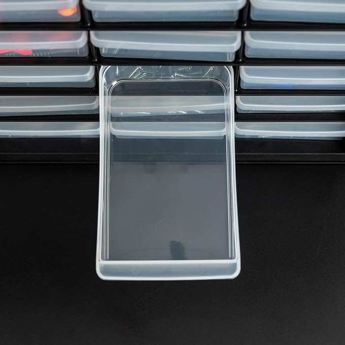 IRIS USA Plastic Storage Drawers, Stackable Small Parts Organizer Cabinet - Image 7