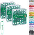 NEEWAY Colorful Large Paper Clips, 2 Inch Jumbo Paper Clips, 3 Pack of 50 by NEEWAY