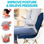 FORTEM Seat Cushion, Office Chair Cushion, Lumbar Support Pillow - Image 8