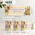 Personalized Name Plate for Desk, Custom Acrylic Desk Name Sign, Office - Image 3