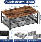 OPNICE Wood Desk Organizers and Accessories, 2-Tier Computer Monitor Stand Riser - Image 3