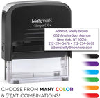 Custom Self Inking Rubber Stamp by Maxmark