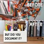 XPH Funny But Did You Document It Pen Pencil Holder Organizer - Image 6