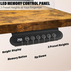 Kingant 40 x 24 Inch Electric Standing Desk - Image 6
