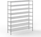 Regal Altair 18" Deep x 60" Wide x 74" Height Wire Shelving Kit | 8-Tier | NSF by Regal+Altair
