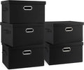 Graciadeco Medium 15" 21 Quart Collapsible Stackable Storage Bins by GraciadecoStorage