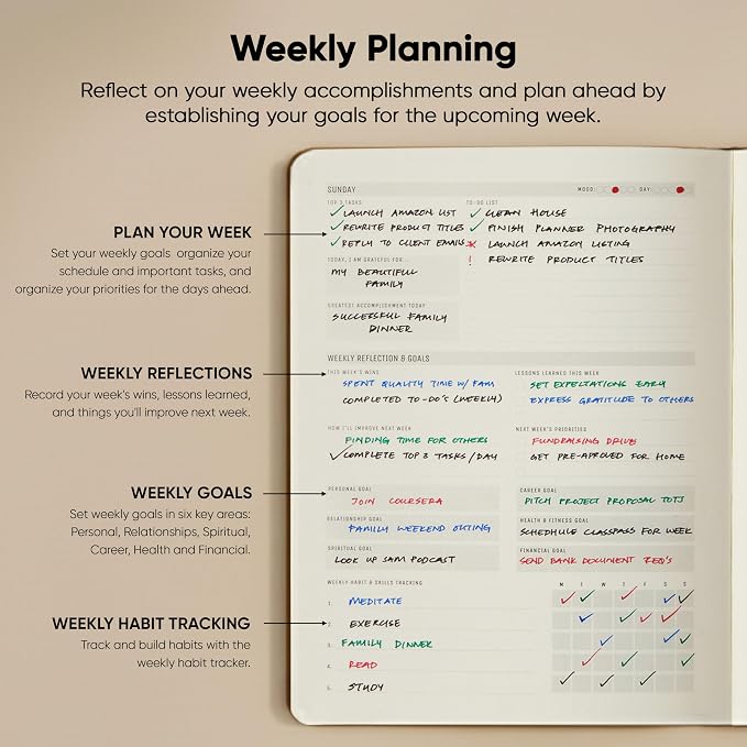 Undated, 2026 Planner, 8.5" x 11" - Image 4