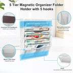 KZWKRG 6 Tier Magnetic File Holder - Image 5