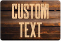 Custom Sign, Custom Street Sign, 11 Font Colors, 13 Font Styles, 4 Hole Options by MySignCenter