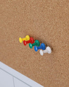 PAPERPAL 280 Assorted Color Push Pins - Image 7