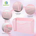 MINDEPOT Wall File Organizer, Hanging Wall Mounted File Folder Binder Holder - Image 3