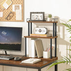 HOOBRO Kitchen Countertop Organizer, Moveable Corner Shelf, Desktop Storage - Image 3