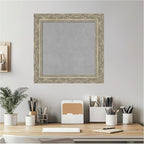 Amanti Art Silver Framed Magnetic Board 20x20 Small Vision Board - Image 5