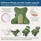 Ailuteie Lumbar Support Pillow for Lower Back Pain Relief – Multi-Functional - Image 3