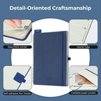 IN-LUXPRO Planner 2026 Daily Weekly and Monthly, 11.5"x8.5", 12 Months Spiral - Image 6