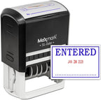 MaxMark Large Self-Inking Rubber Date Office Stamp by Maxmark