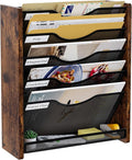 PAG-Mass Wall File Organizer, 6 Tier Mesh Mail Organizer Wall Mounted, Hanging by PAG-Mass