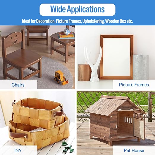 meite 21 Gauge 1/2-inch Crown Upholstery Staples, 304 Stainless Steel - Image 6