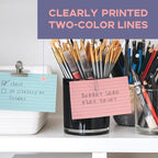 Colored Index Cards 5x8 100Pcs, Goefun Ruled Flashcards, 4 Color Notecards - Image 5