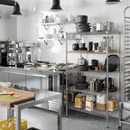 Regal Altair 21" Deep x 36" Wide x 64" Height Wire Shelving Kit | 5-Tier | NSF - Image 6