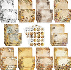 TaoBary 160 Pcs Stationery Paper Set 50 Double Sided Stationery Papers by TaoBary