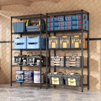 SINGAYE 5 Garage Shelving Wire Storage Heavy Duty Shelves 1750LBS Shelving Unit - Image 2