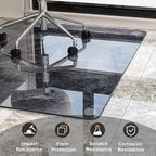 GLSLAND Office Chair Mat, 1/6" Thick Computer Floor Mat - Image 4