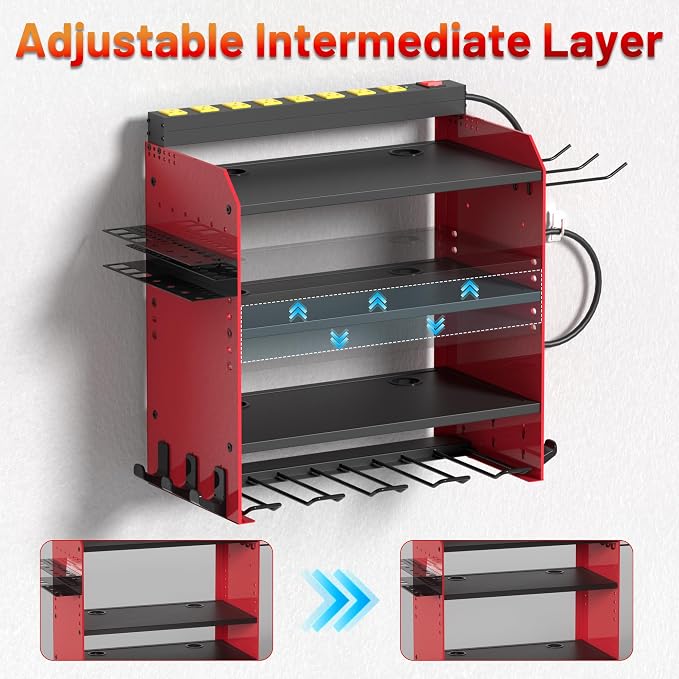CFMASTER Power Tool Organizer Wall Mount - Image 5