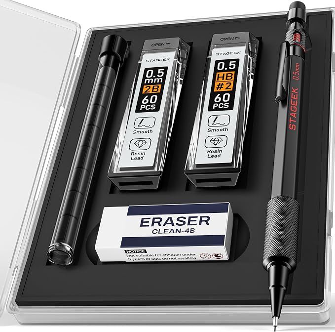 STAGEEK Mechanical Pencils 0.5 by STAGEEK