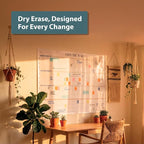 Own the Year GIANT UNDATED Wall Calendar | 4ft x 3ft Full-Year Reusable Dry - Image 7