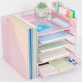 Gugsey Desk Organizer, 5-Tier Paper Letter Tray Organizer by Illuminatinglifewiththewarmthandloveoflight