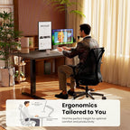 ErGear Height Adjustable Electric Standing Desk, 48 x 24 Inches Sit Stand up - Image 8