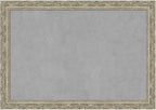 Amanti Art Silver Framed Magnetic Board 28x40 Large Vision Board by AmantiArt
